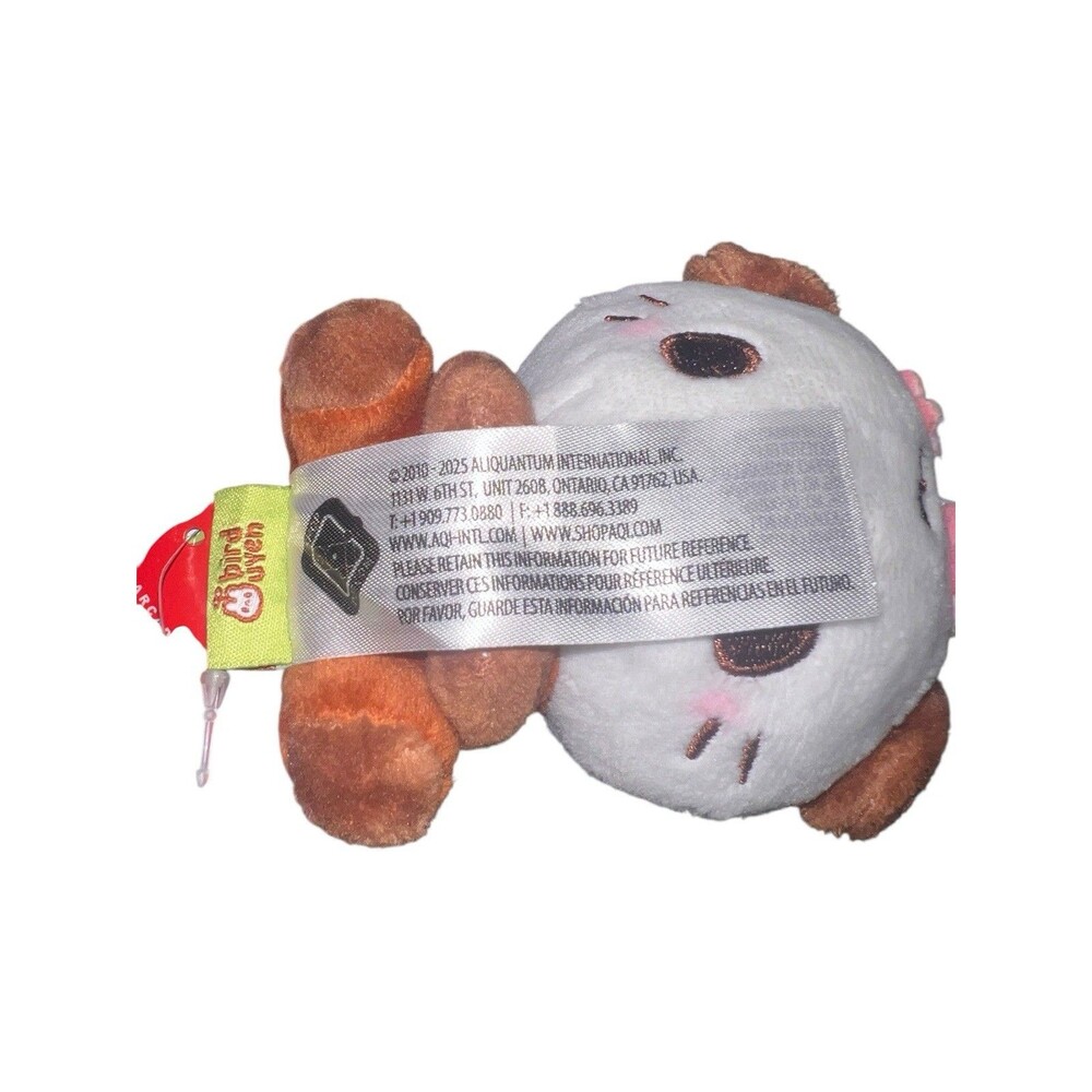 Bird Uyen Plush Round1 Soft Toy Stuffed Animal 4" - Picture 7 of 7